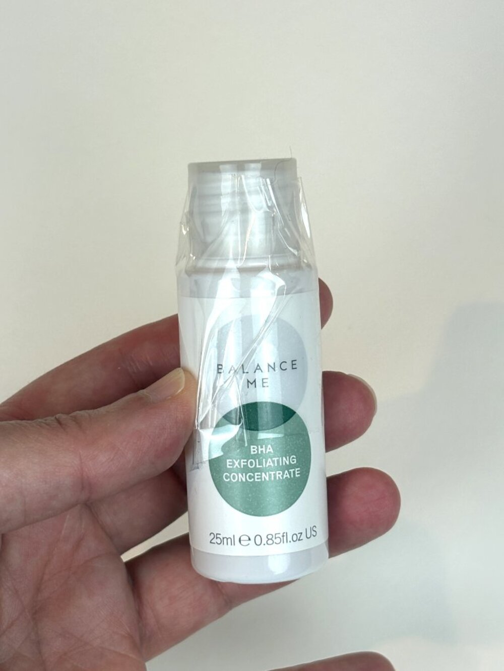 Balance Me BHA Exfoliating Concentrate, 25 ml Travel Size, New